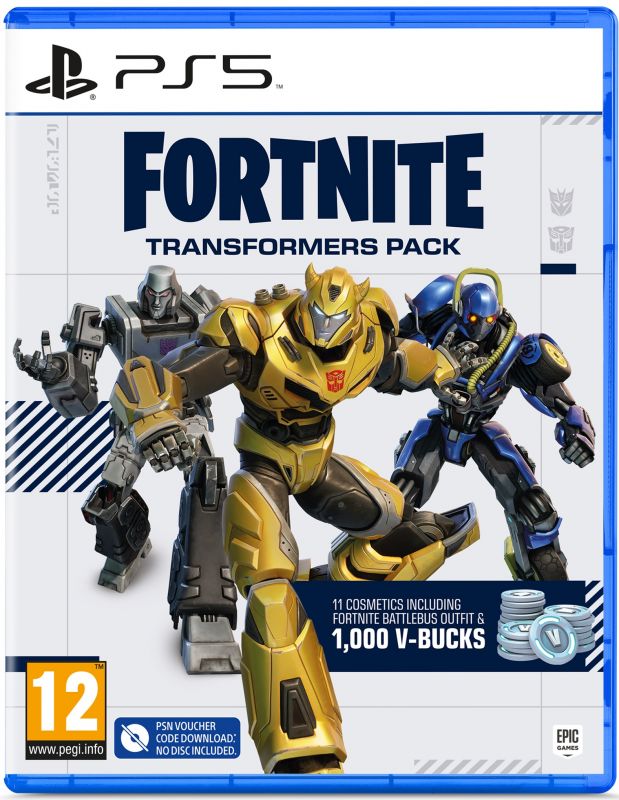 Гра консольна PS5 Fortnite - Transformers Pack, код активації