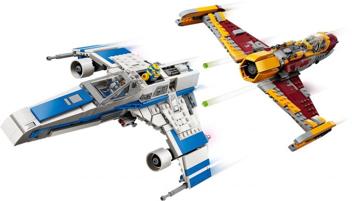 Конструктор LEGO Star Wars™ Винищувач Нової Республіки «E-Wing» проти Зоряного винищувача Шин Хаті