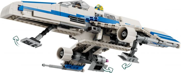 Конструктор LEGO Star Wars™ Винищувач Нової Республіки «E-Wing» проти Зоряного винищувача Шин Хаті