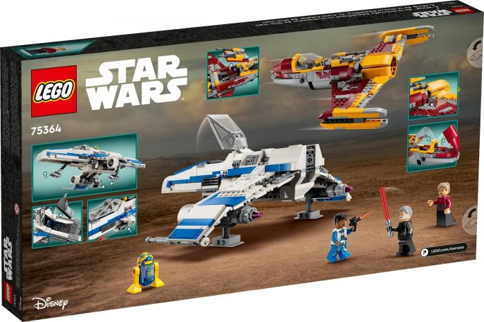 Конструктор LEGO Star Wars™ Винищувач Нової Республіки «E-Wing» проти Зоряного винищувача Шин Хаті