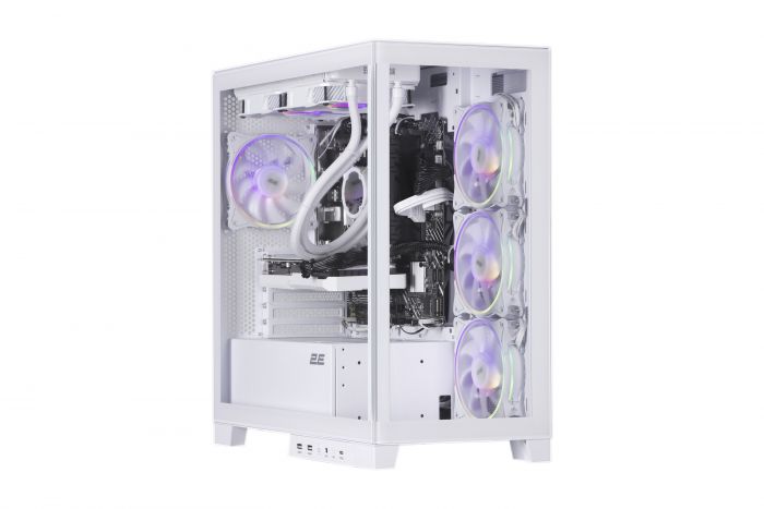 Комп’ютер персональний 2E Decimal  AMD R5-7600, 16Gb, F1TB, NVD3060-12, B650, 2E-GK701W, 750W, FreeDos