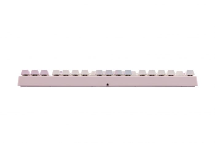 Клавіатура механічна Varmilo VEM87 Dreams On Board 87Key, EC V2 Jasmine, USB-A, EN/UKR, White Led, рожевий