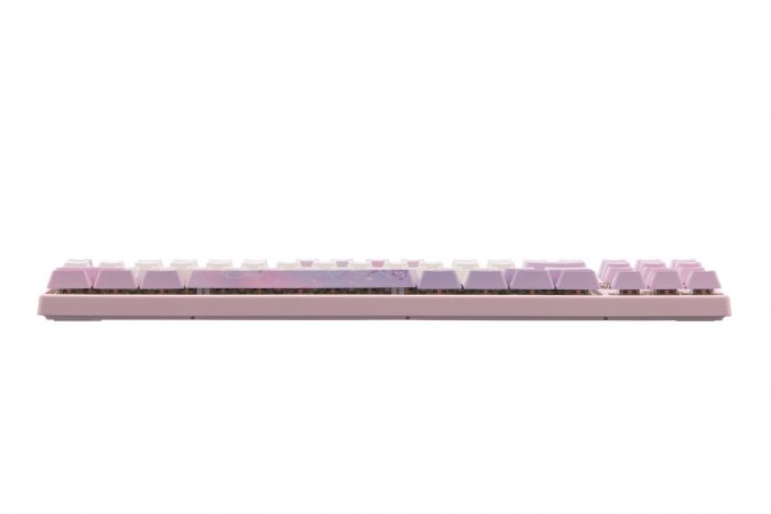 Клавіатура механічна Varmilo VEM87 Dreams On Board 87Key, EC V2 Rose, USB-A, EN/UKR, White Led, рожевий