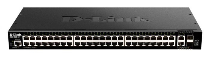 Комутатор D-Link DGS-1510-52X 48xGE, 4xSFP+, SmartPro