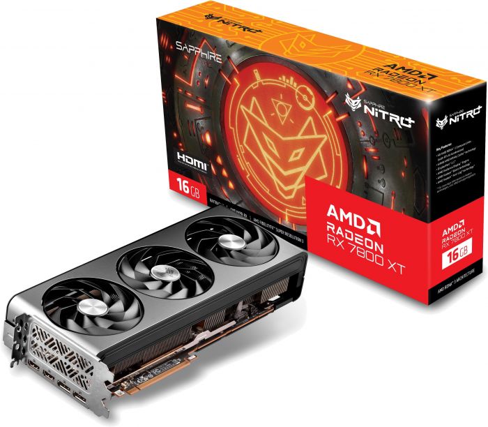 Відеокарта Sapphire Radeon RX 7800 XT 16GB GDDR6 Nitro+ GAMING OC