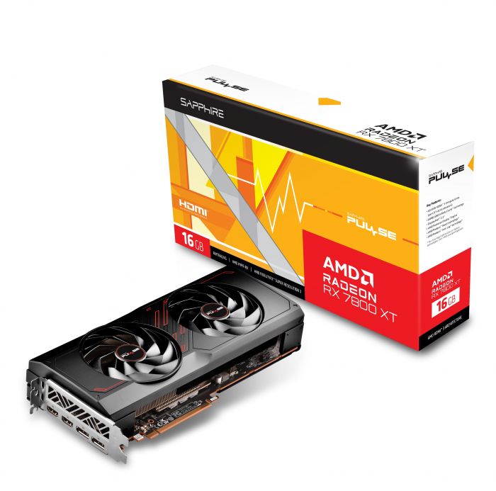 Відеокарта Sapphire Radeon RX 7800 XT 16GB GDDR6 Pulse GAMING