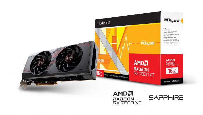 Відеокарта Sapphire Radeon RX 7800 XT 16GB GDDR6 Pulse GAMING