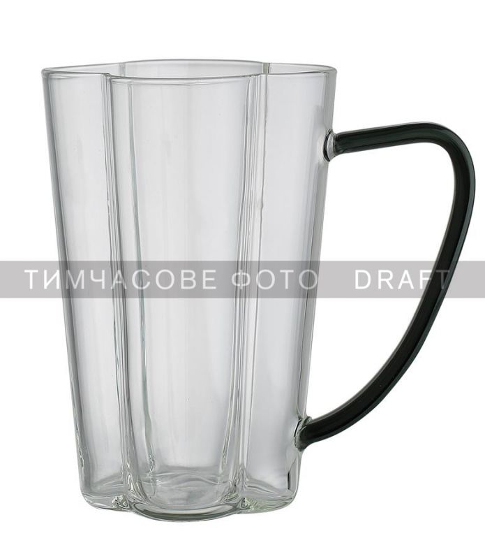 Чашка Ardesto Lucky Clover, 450 мл, боросилікатне скло