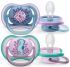 Пустушка Avent ортодонтична Ultra Air для дівчат 6-18 міс 2шт