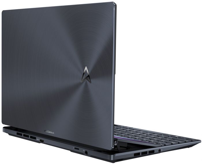 Ноутбук ASUS Zenbook Pro 14 Duo UX8402VU-P1060 14.5" 2.8K OLED Touch, Intel i7-13700H, 16GB, F1TB, NVD4050-6, NoOS, Чорний