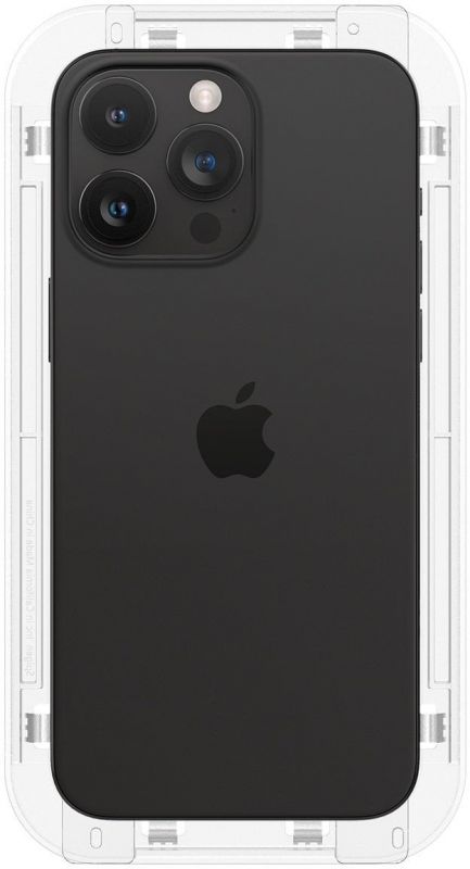 Захисне скло Spigen для Apple iPhone 15 Pro EZ FIT tR(2 Pack)