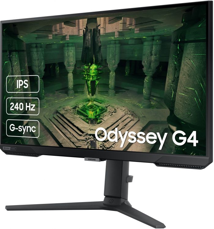 Монітор Samsung 27" Odyssey G4 S27BG400EI 2*HDMI, DP,, IPS, 240Hz, 1ms