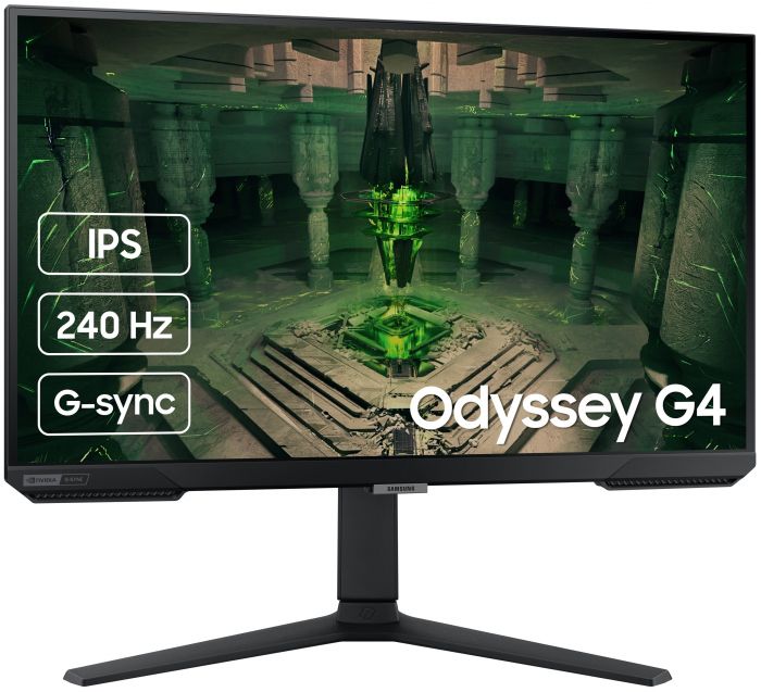 Монітор Samsung 27" Odyssey G4 S27BG400EI 2*HDMI, DP,, IPS, 240Hz, 1ms