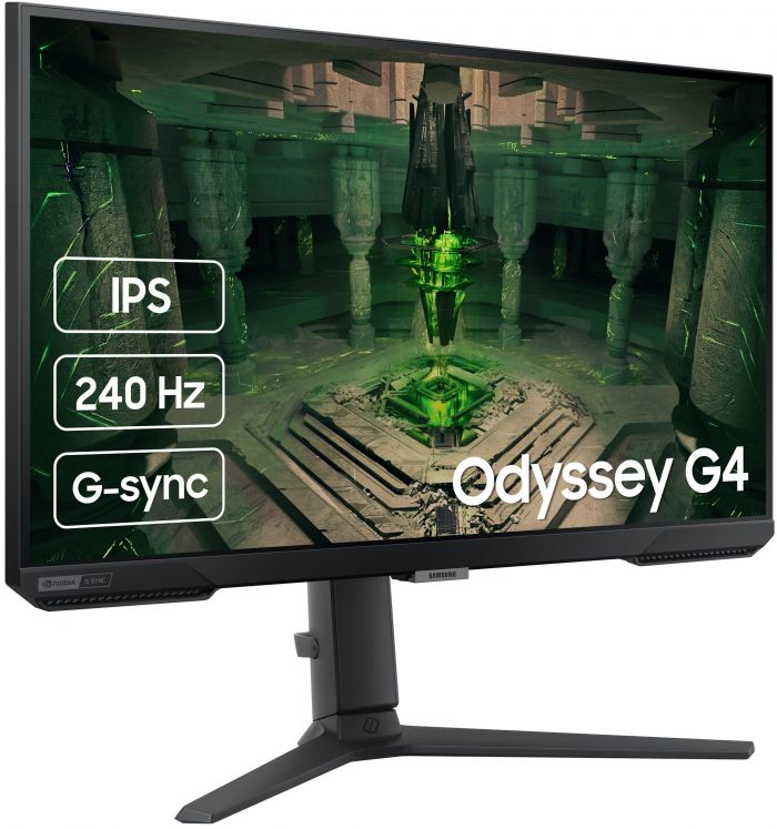 Монітор Samsung 27" Odyssey G4 S27BG400EI 2*HDMI, DP,, IPS, 240Hz, 1ms