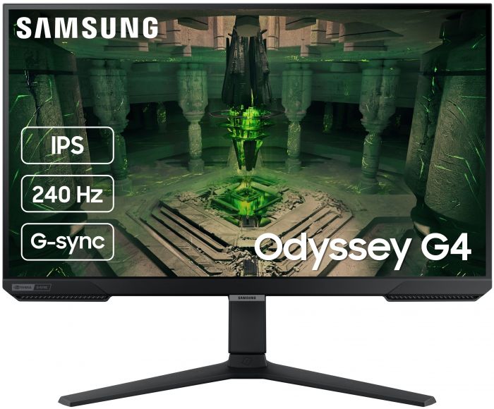 Монітор Samsung 27" Odyssey G4 S27BG400EI 2*HDMI, DP,, IPS, 240Hz, 1ms