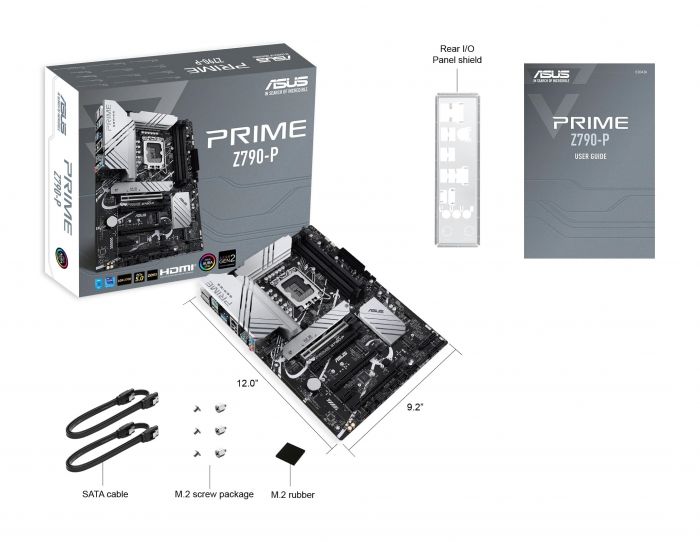 Материнcька плата ASUS PRIME Z790-P s1700 Z790 4xDDR5 M.2 HDMI DP ATX