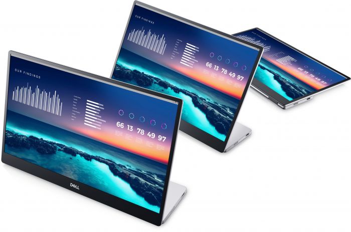 Монітор портативний DELL 14" P1424H 2xUSB-C, IPS