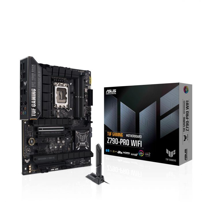 Материнcька плата ASUS TUF GAMING Z790-PRO WIFI s1700 Z790 4xDDR5 M.2 HDMI DP Wi-Fi BT ATX