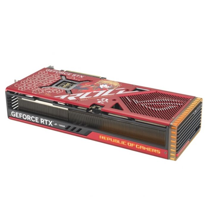 Відеокарта ASUS GeForce RTX 4090 24GB GDDR6X STRIX OC GAMING EVA-02-EDITION ROG-STRIX-RTX4090-O24G-EVA-02-EDITION