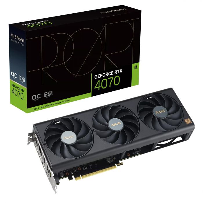 Відеокарта ASUS GeForce RTX 4070 12GB GDDR6X PROART OC PROART-RTX4070-O12G