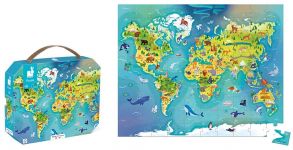 Пазл Janod Карта світу 100ел