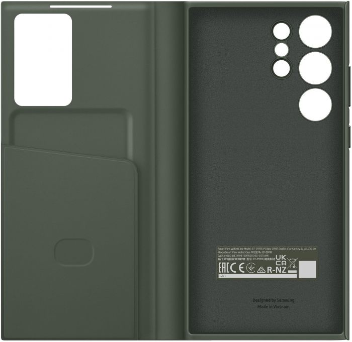 Чохол Samsung Smart View Wallet Case для смартфона Galaxy S23 Ultra (S918) Khaki