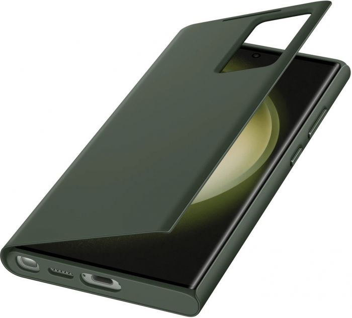 Чохол Samsung Smart View Wallet Case для смартфона Galaxy S23 Ultra (S918) Khaki