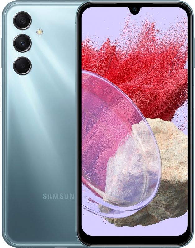 Смартфон Samsung Galaxy M34 5G (M346) 6.5" 8/128GB, 2SIM, 6000mAh, Blue