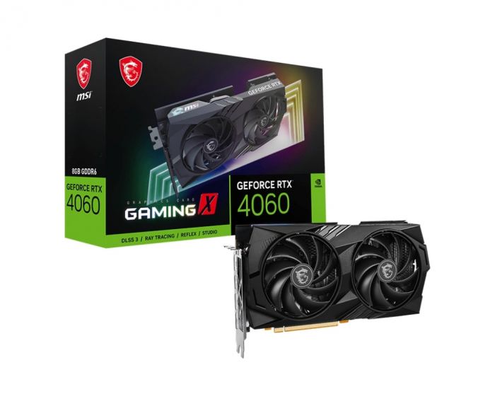 Відеокарта MSI GeForce RTX 4060 8GB GDDR6 GAMING X