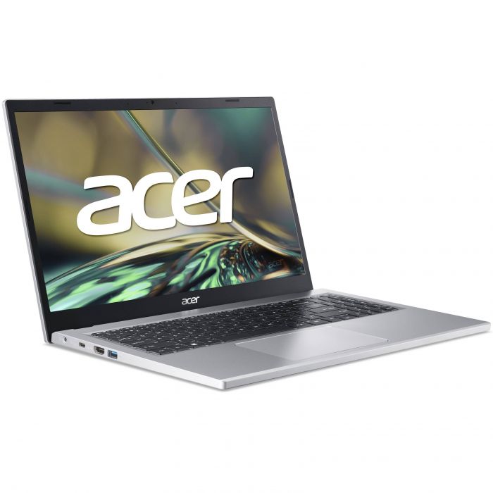 Ноутбук Acer Aspire 3 A315-24P 15.6" FHD IPS, AMD R3 7320U, 16GB, F512GB, UMA, Lin, сріблястий