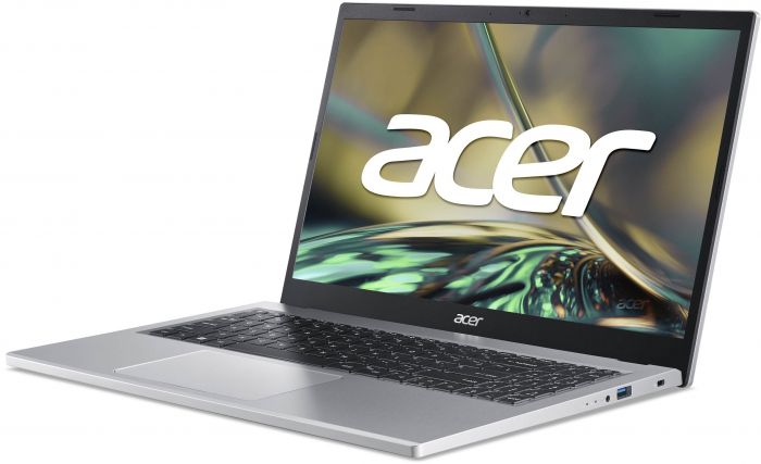 Ноутбук Acer Aspire 3 A315-24P 15.6" FHD IPS, AMD R3 7320U, 16GB, F512GB, UMA, Lin, сріблястий