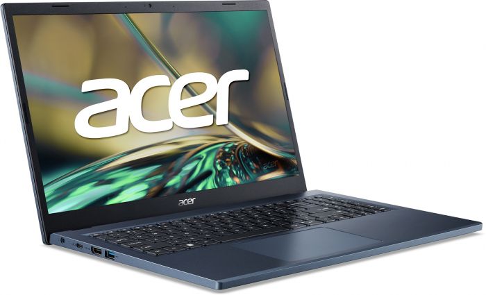 Ноутбук Acer Aspire 3 A315-24P 15.6" FHD IPS, AMD R3-7320U, 8GB, F256GB, UMA, Lin, блакитний