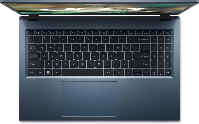 Ноутбук Acer Aspire 3 A315-24P 15.6" FHD IPS, AMD R3-7320U, 8GB, F256GB, UMA, Lin, блакитний