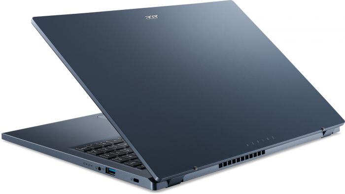 Ноутбук Acer Aspire 3 A315-24P 15.6" FHD IPS, AMD R3-7320U, 8GB, F512GB, UMA, Lin, блакитний