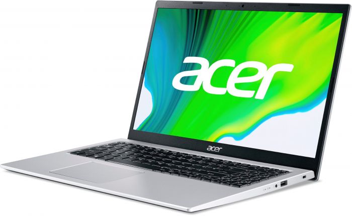 Ноутбук Acer Aspire 3 A315-35 15.6" FHD IPS, Intel P N6000, 8GB, F256GB, UMA, Lin, сріблястий