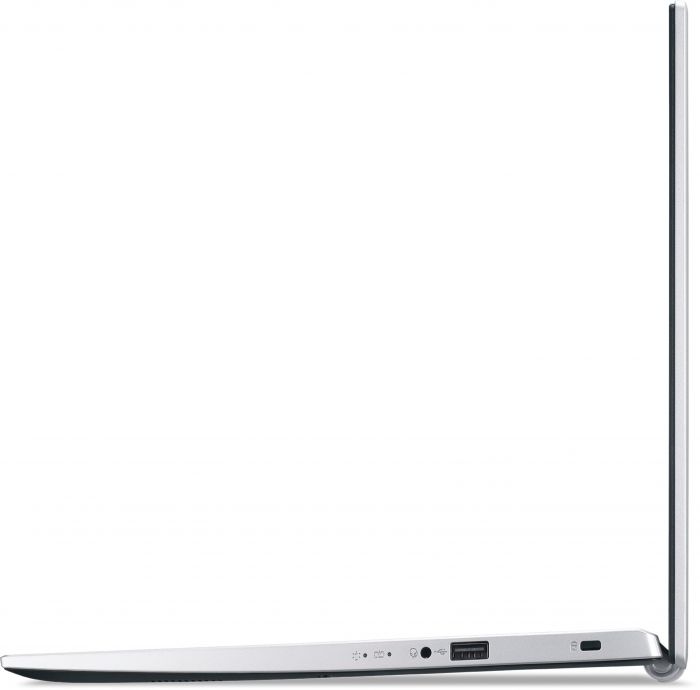 Ноутбук Acer Aspire 3 A315-35 15.6" FHD, Intel P N6000, 4GB, F128GB, UMA, Win11, сріблястий