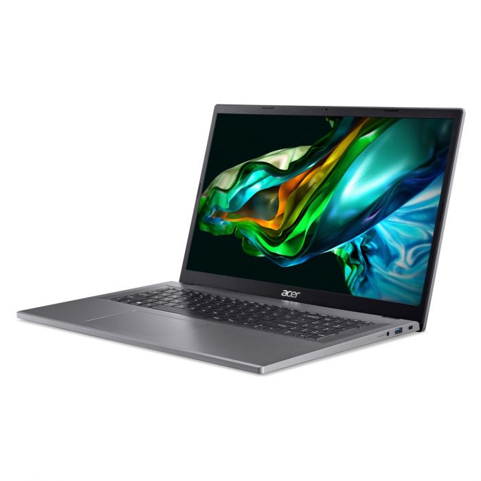 Ноутбук Acer Aspire 3 A317-55P 17,3" FHD IPS, Intel i3-N305, 8GB, F256GB, UMA, Lin, сірий