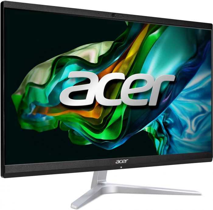 Персональний комп'ютер моноблок Acer Aspire C24-1851 23.8" FHD, Intel i7-1360P, 32GB, F1TB, UMA, WiFi, кл+м, без ОС, чорний