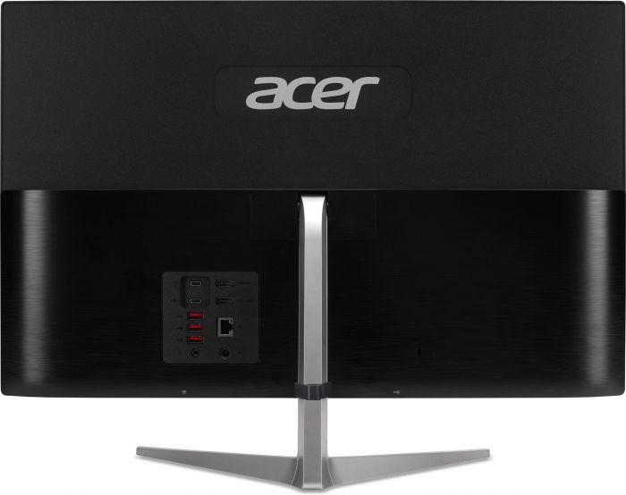 Персональний комп'ютер моноблок Acer Aspire C24-1851 23.8" FHD, Intel i7-1360P, 32GB, F1TB, UMA, WiFi, кл+м, без ОС, чорний