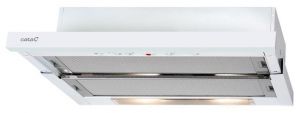 Витяжка Cata телескопічна, 60см, 600м.куб/год, TF-5260 wh, білий