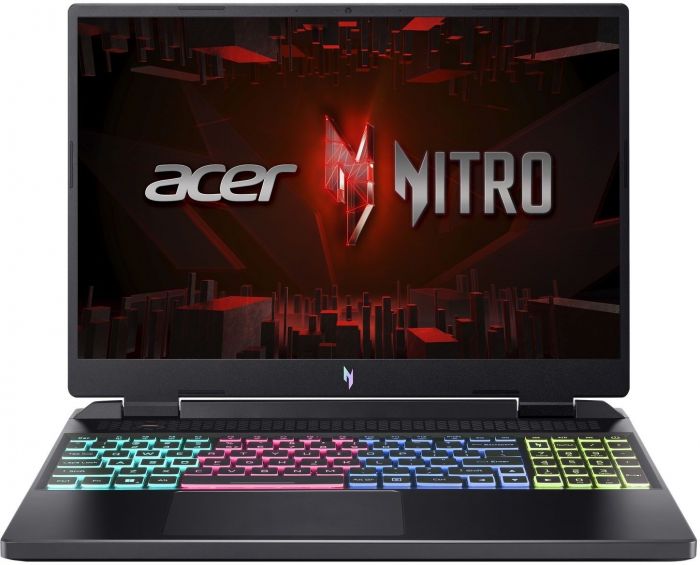 Ноутбук Acer Nitro 16 AN16-41 16" WQXGA IPS, AMD R7-7735HS, 32GB, F1TB, NVD4070-8, Lin, чорний