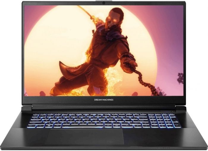 Ноутбук Dream Machines RG4050-17 17.3FHD, Intel i5-13500H, 16, F500GB, NVD4050-6, DOS, чорний