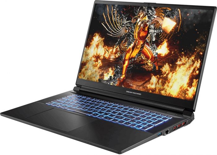 Ноутбук Dream Machines RG4050-17 17.3FHD, Intel i5-13500H, 16, F500GB, NVD4050-6, DOS, чорний