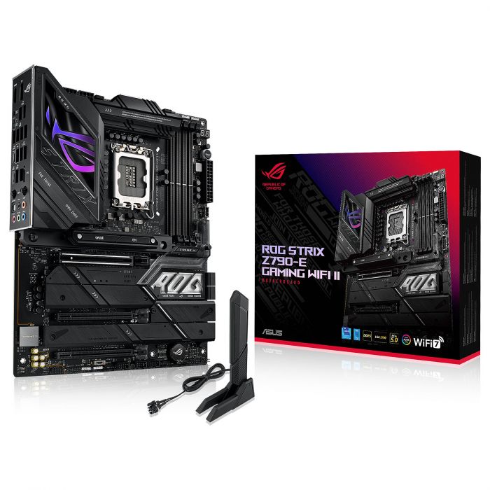 Материнcька плата ASUS ROG STRIX Z790-E GAMING WIFI II 1700 Z790 4xDDR5 M.2 HDMI USB Type-C Wi-Fi BT ATX