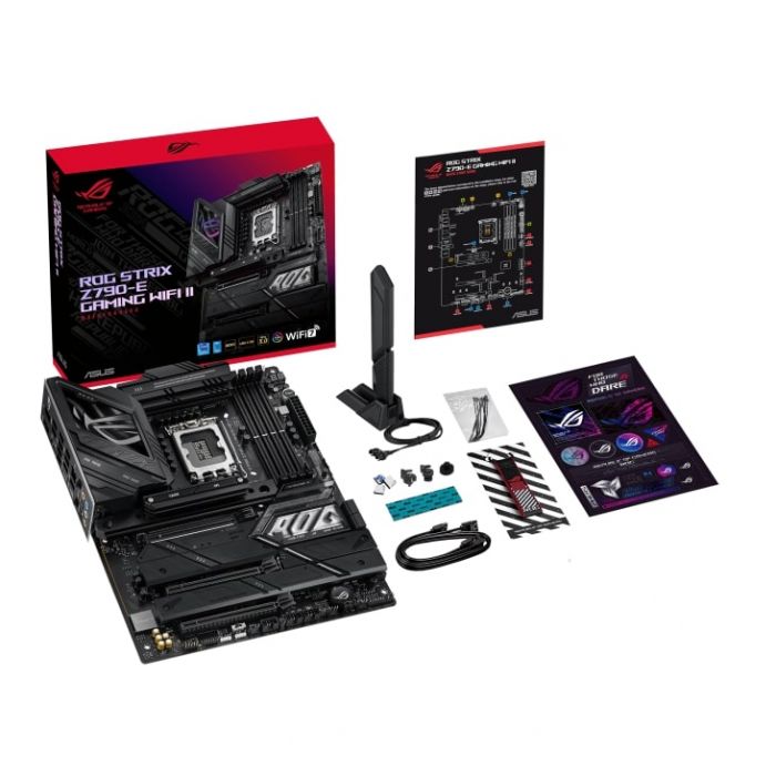 Материнcька плата ASUS ROG STRIX Z790-E GAMING WIFI II 1700 Z790 4xDDR5 M.2 HDMI USB Type-C Wi-Fi BT ATX