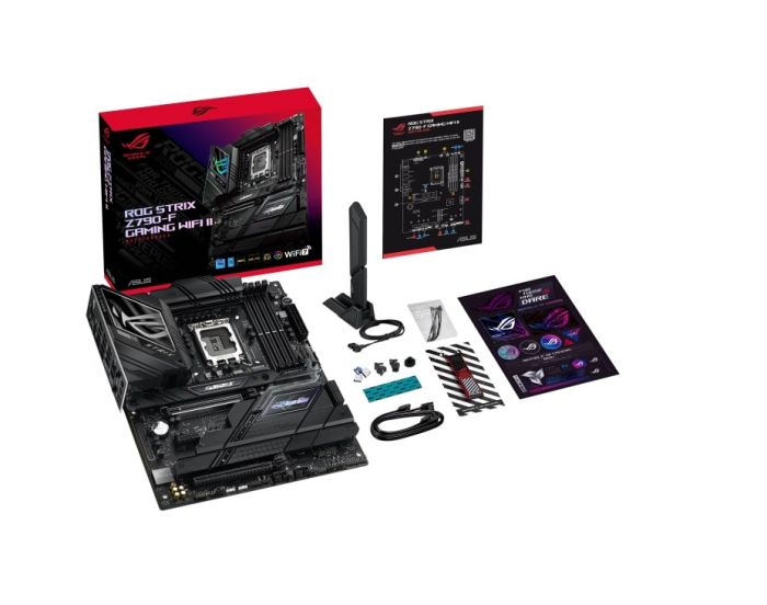 Материнcька плата ASUS ROG STRIX Z790-F GAMING WIFI II 1700 Z790 4xDDR5 M.2 HDMI USB Type-C Wi-Fi BT ATX