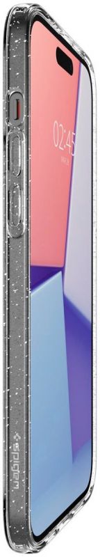Чохол Spigen для Apple iPhone 15 Liquid Crystal Glitter, Crystal Quartz