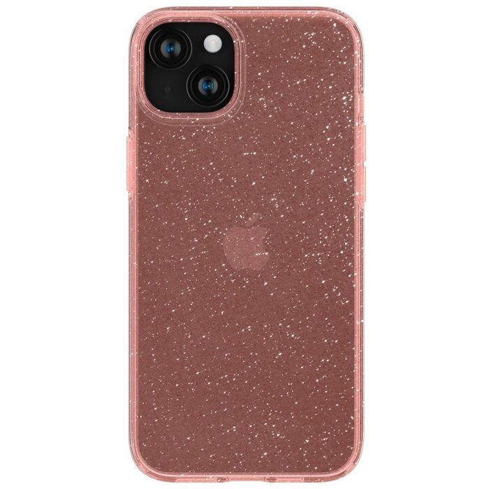 Чохол Spigen для Apple iPhone 15 Liquid Crystal Glitter, Rose Quartz