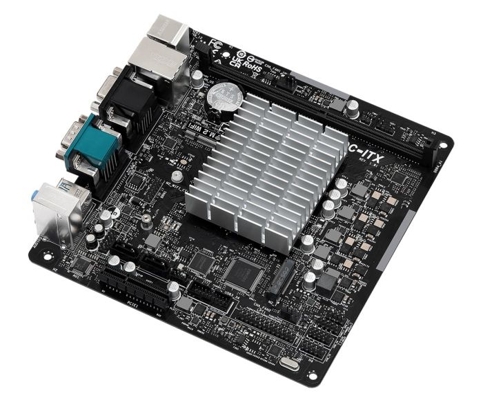 Материнська плата ASRock N100DC-ITX Intel Quad core N100 (up to 3.4GHz) 1xDDR4 M.2 HDMI mITX