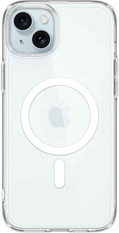 Чохол Spigen для Apple iPhone 15 Plus Ultra Hybrid MagFit, White